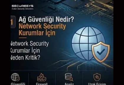Ağ Güvenliği Nedir? Network Security ve Kurumsal Ağlarda Siber Güvenlik
