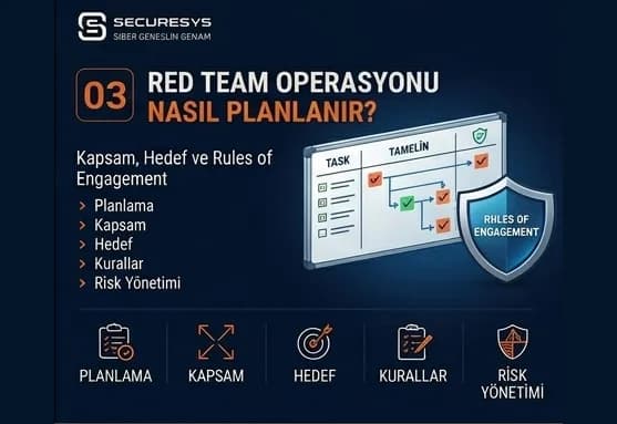 Red Team Operasyonu Nasıl Planlanır? Kapsam, Hedef ve Rules of Engagement (RoE)