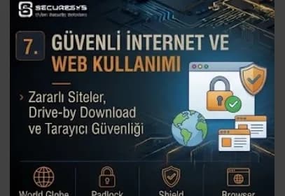 Güvenli İnternet ve Web Kullanımı: Zararlı Siteler, Drive-by Download ve Tarayıcı Güvenliği
