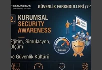 Kurumsal Security Awareness Programı Nasıl Oluşturulur? Eğitim, Simülasyon, Ölçüm ve Güvenlik Kültürü