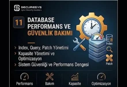 Database Performans ve Güvenlik Bakımı: Index, Query, Patch ve Kapasite Yönetimi