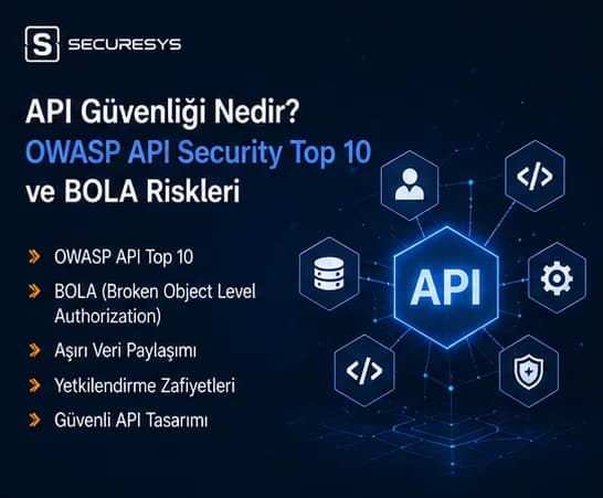 API Güvenliği Nedir? OWASP API Security Top 10 ve BOLA Riskleri