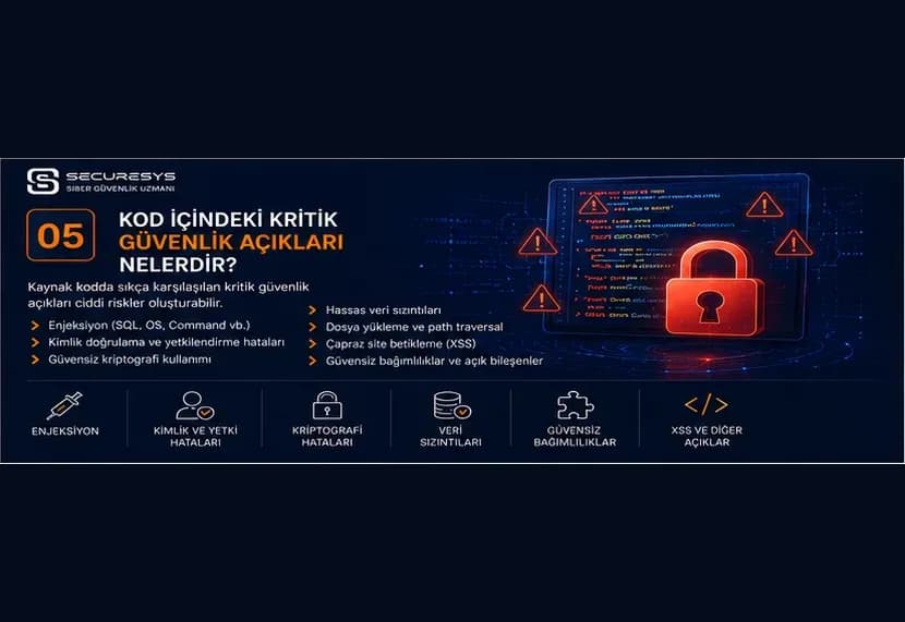 Kod İçindeki Kritik Güvenlik Açıkları: CWE ve OWASP Perspektifi
