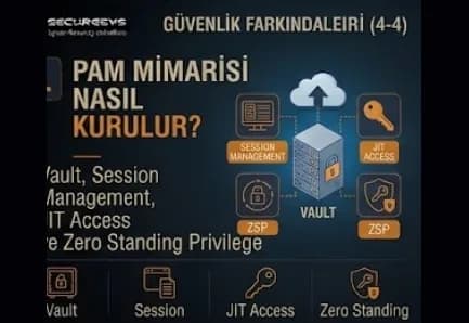 PAM Mimarisi Nasıl Kurulur? Vault, Session Management, JIT Access ve Zero Standing Privilege