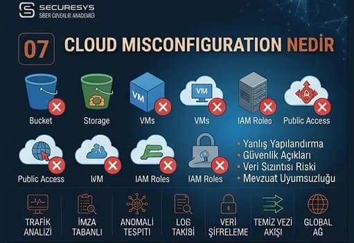 Cloud Misconfiguration Nedir? Yanlış Bulut Yapılandırmaları Nasıl Tespit Edilir?