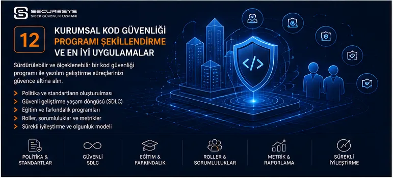 An Enterprise Code Security Programme: Secure SDLC and the SecureSys Approach