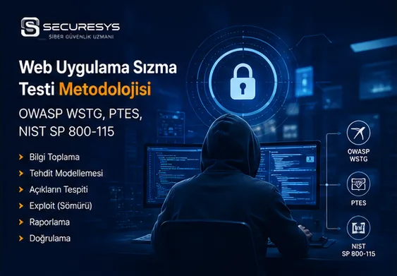 Web application penetration testing methodology: OWASP WSTG, PTES, NIST SP 800-115