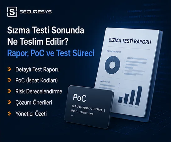 What is delivered at the end of a penetration test? Report, PoC and test process