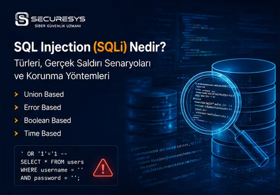 What is SQL Injection (SQLi)? Union, Error, Boolean and Time based types