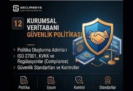 How Is a Corporate Database Security Policy Built? ISO 27001, KVKK and Regulations